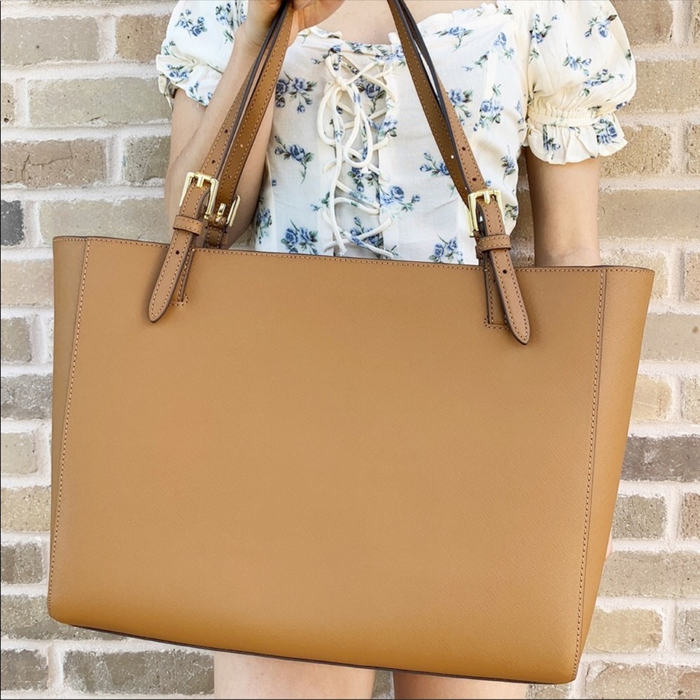 Tory Burch York Emerson large tote tiger eye - Picture 3 of 8